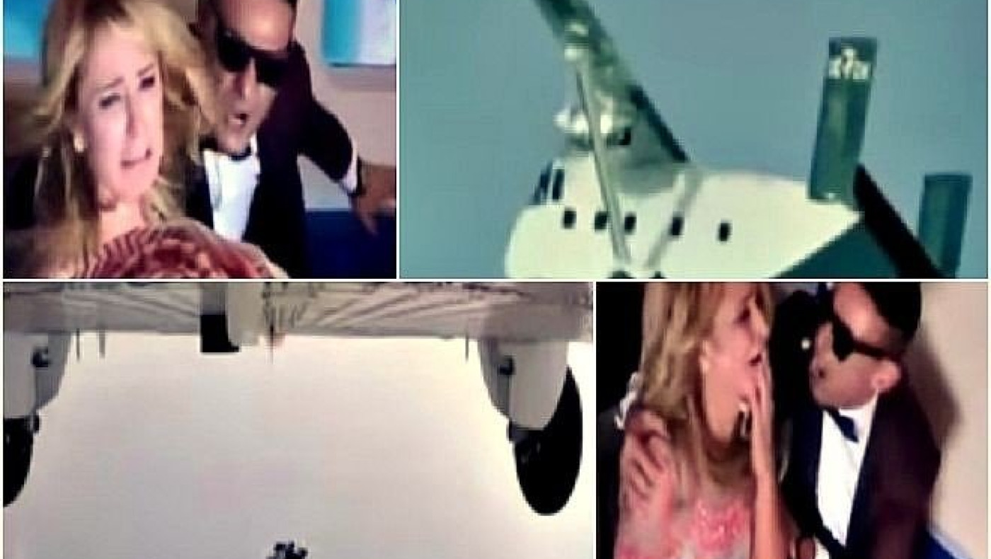 Επική φάρσα: Το αεροπλάνο πέφτει, η Πάρις Χίλτον τρελαίνεται! (VIDEO)