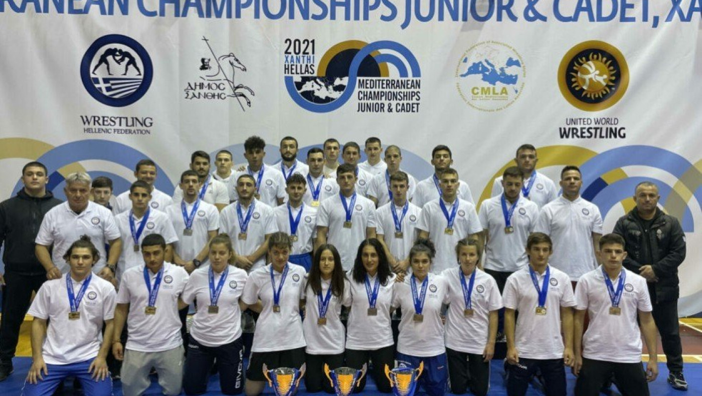 Μεσογειακό Πρωτάθλημα: «Βάφτηκαν»...γαλανόλευκα τα μετάλλια!