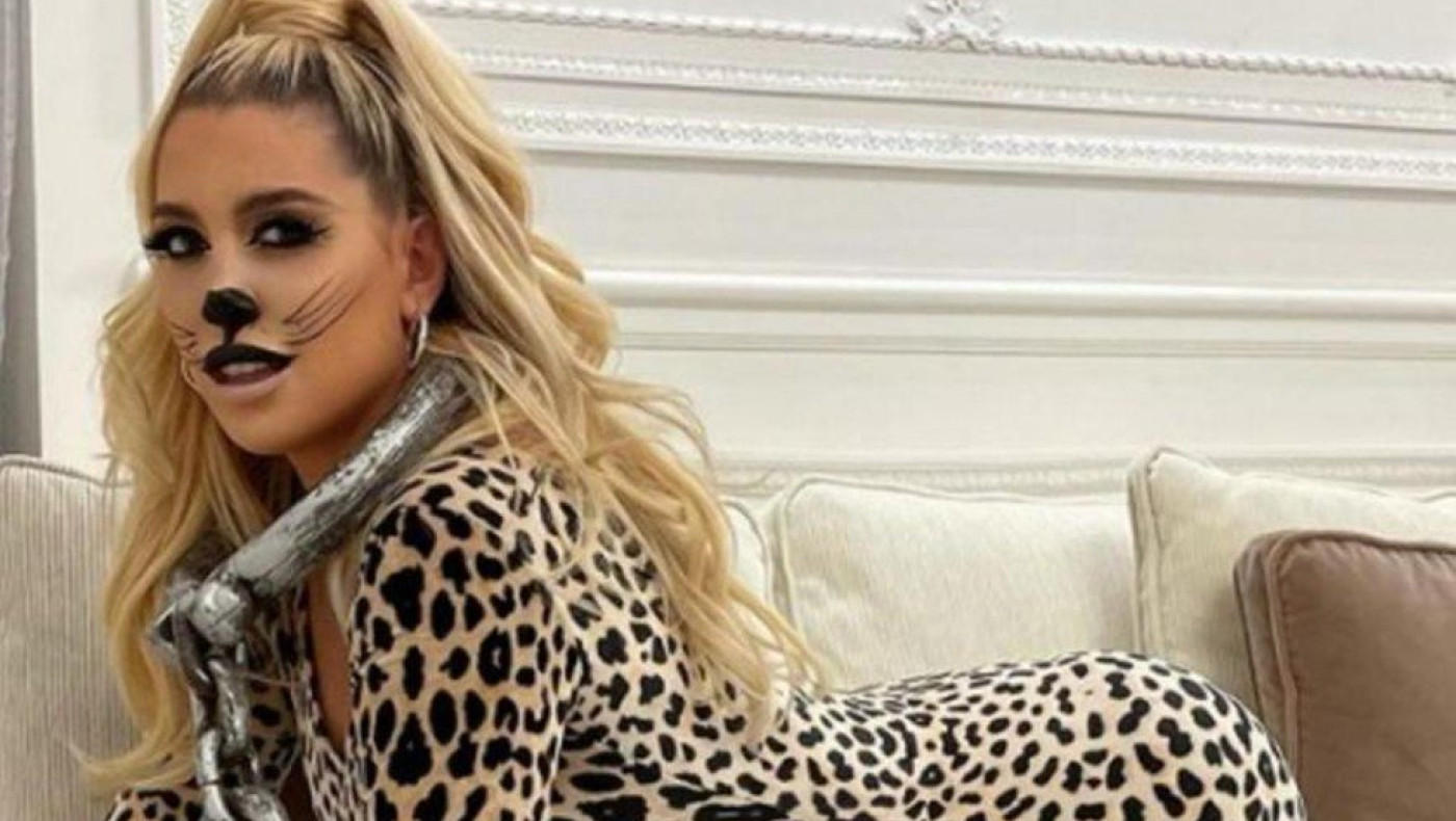 Ντυμένη λεοπάρδαλη σε πάρτι με Νεϊμάρ, Βεράτι και Παρέδες η Γουάντα!