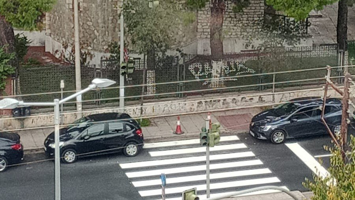 Θεσσαλονίκη: Ημιτελής διάβαση στην Κατσιμίδη