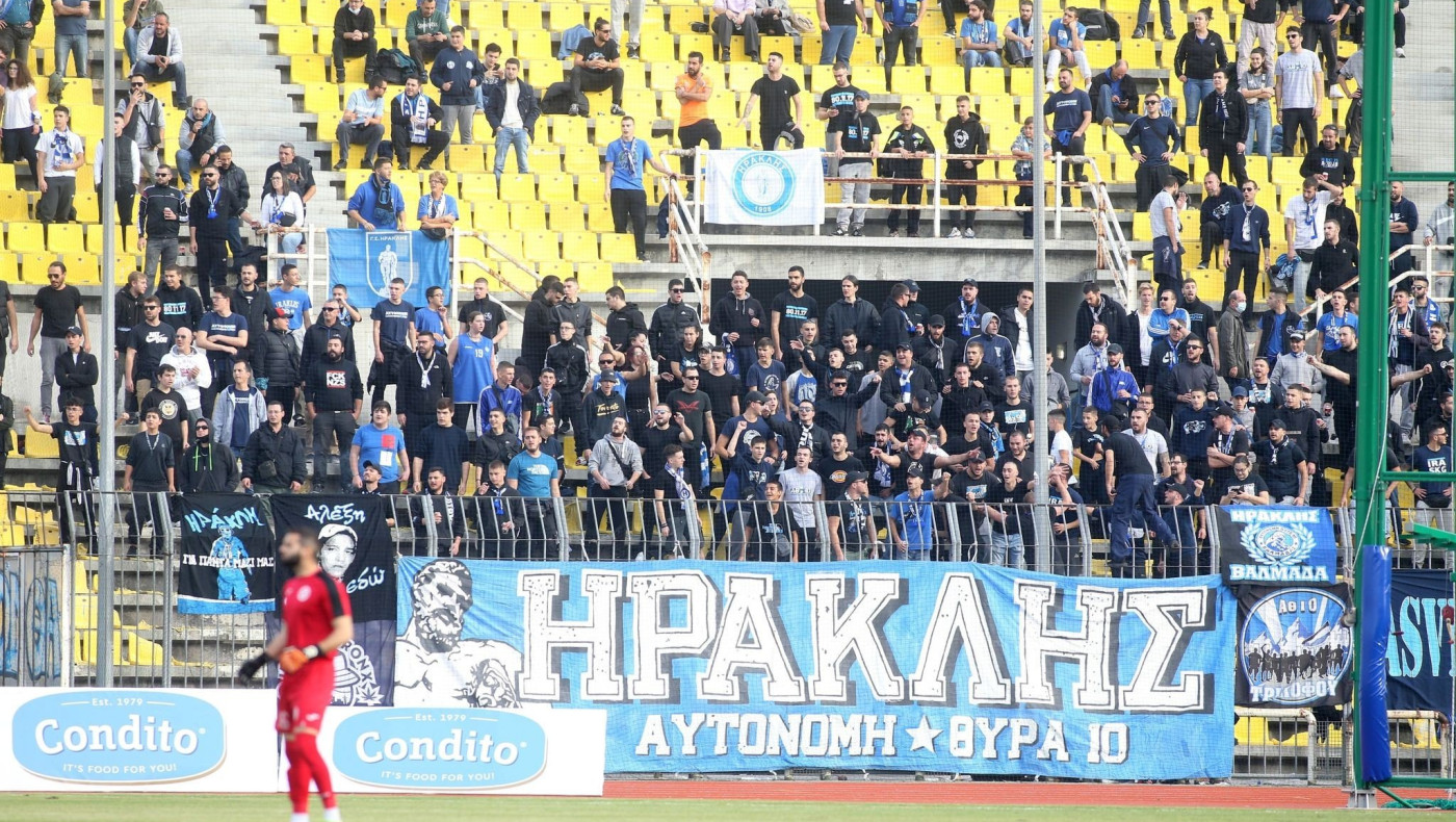 Χωρίς κόσμο στον Βόλο ο Ηρακλής