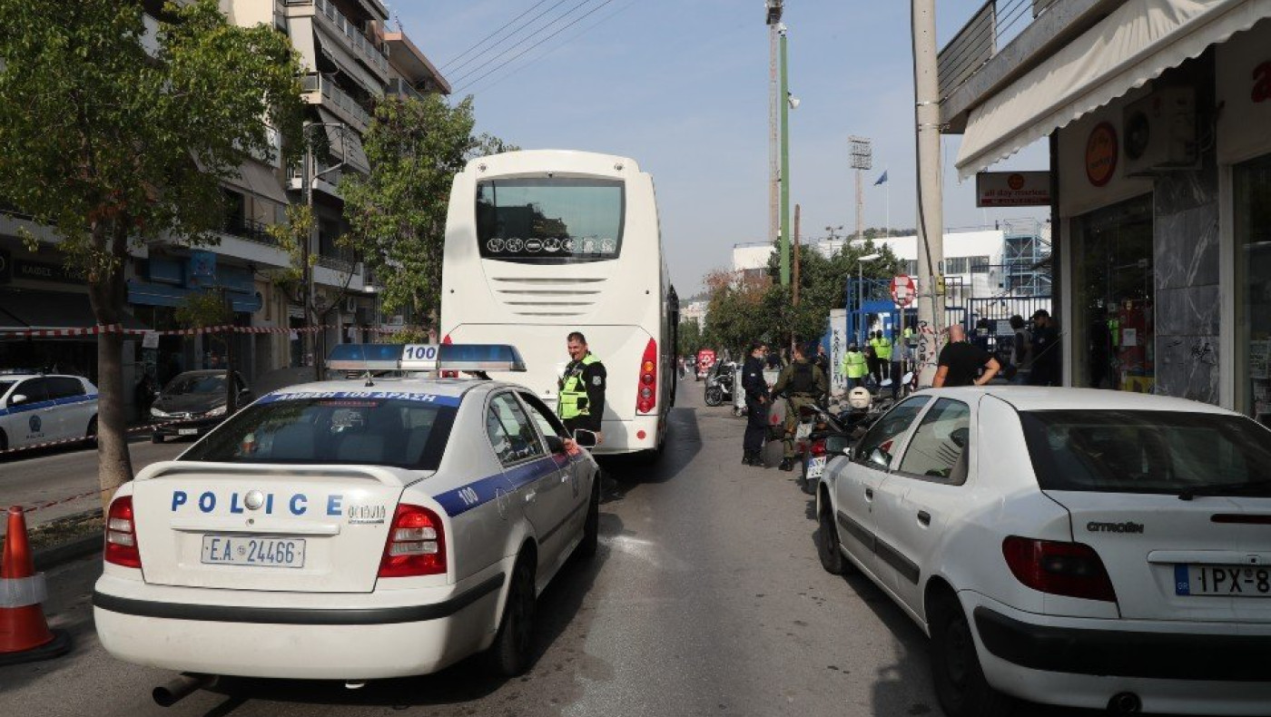 Ισχυρή αστυνομική δύναμη - Παρουσία Καραπαπά το Ολυμπιακός - ΠΑΟΚ