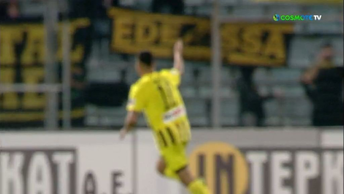 Το 0-2 του Άρη και η άμεση απάντηση από τον Βόλο