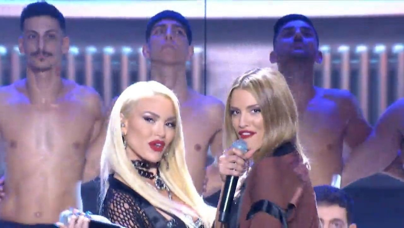 J2US: Έβαλαν «φωτιά» στη σκηνή Λιόλιου και Παναγιώταρου με τραγούδι της Βανδή