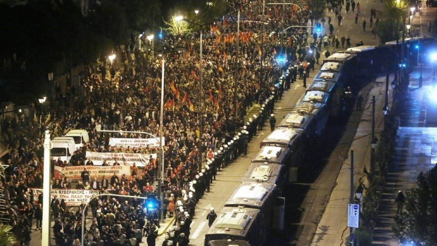 Επέτειος 17 Νοέμβρη: Σε... θέσεις μάχης φοιτητές και αστυνομία