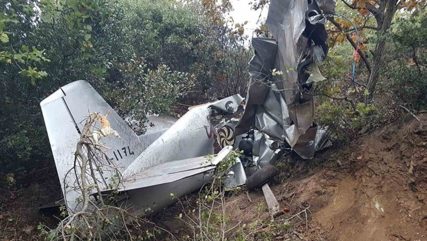 Οι πρώτες εικόνες από τα συντρίμμια του αεροσκάφους στο Μαυροβούνι