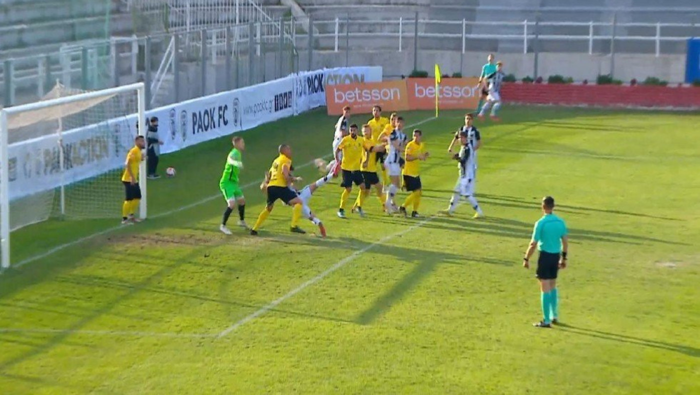Δύο γκολ σε έξι λεπτά στο ΠΑΟΚ Β' - Αναγέννηση Καρδίτσας, ψαλιδάκι ο Παναγιώτου