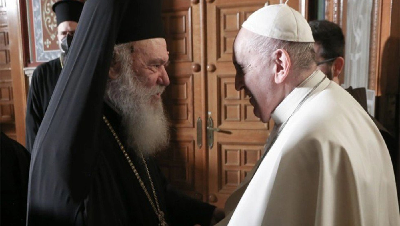 Πάπας Φραγκίσκος: Στη συνάντηση με τον Ιερώνυμο αναγνώρισε την απουσία της Καθολικής Εκκλησίας από τον αγώνα του 1821