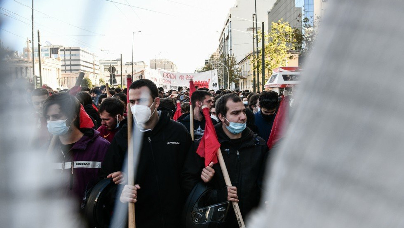 Θεσσαλονίκη: Πορεία φοιτητών και αντιεξουσιαστών στη μνήμη του Γρηγορόπουλου