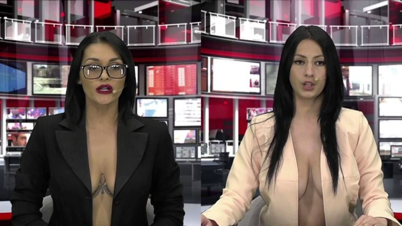 Πολύ «προχωρημένο» δελτίο ειδήσεων στην Αλβανία (pics+videos)