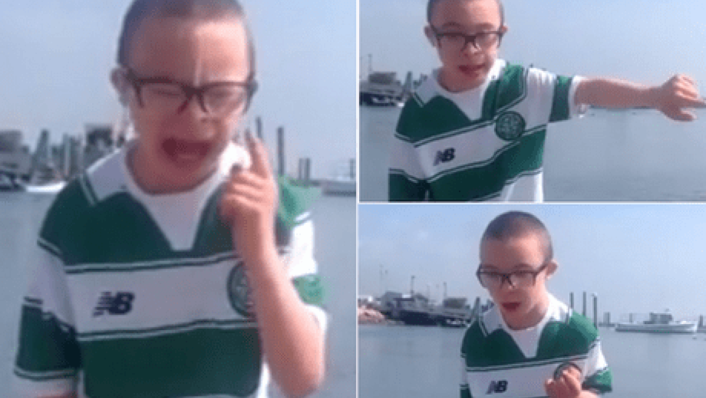 Το μήνυμα του μικρού Τζέι στους παίκτες της Σέλτικ! (video)