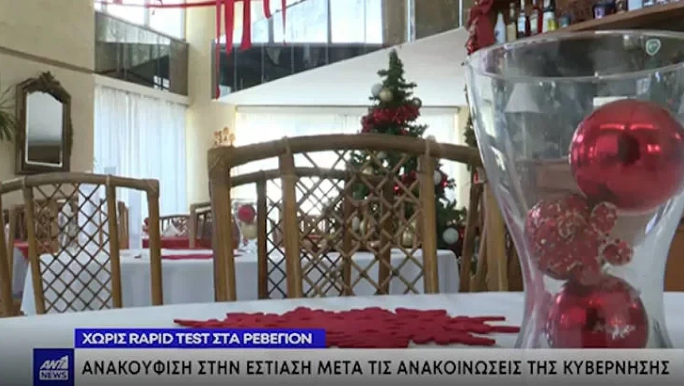 Εστίαση: Ανακούφιση μετά την αναδίπλωση για τα rapid test