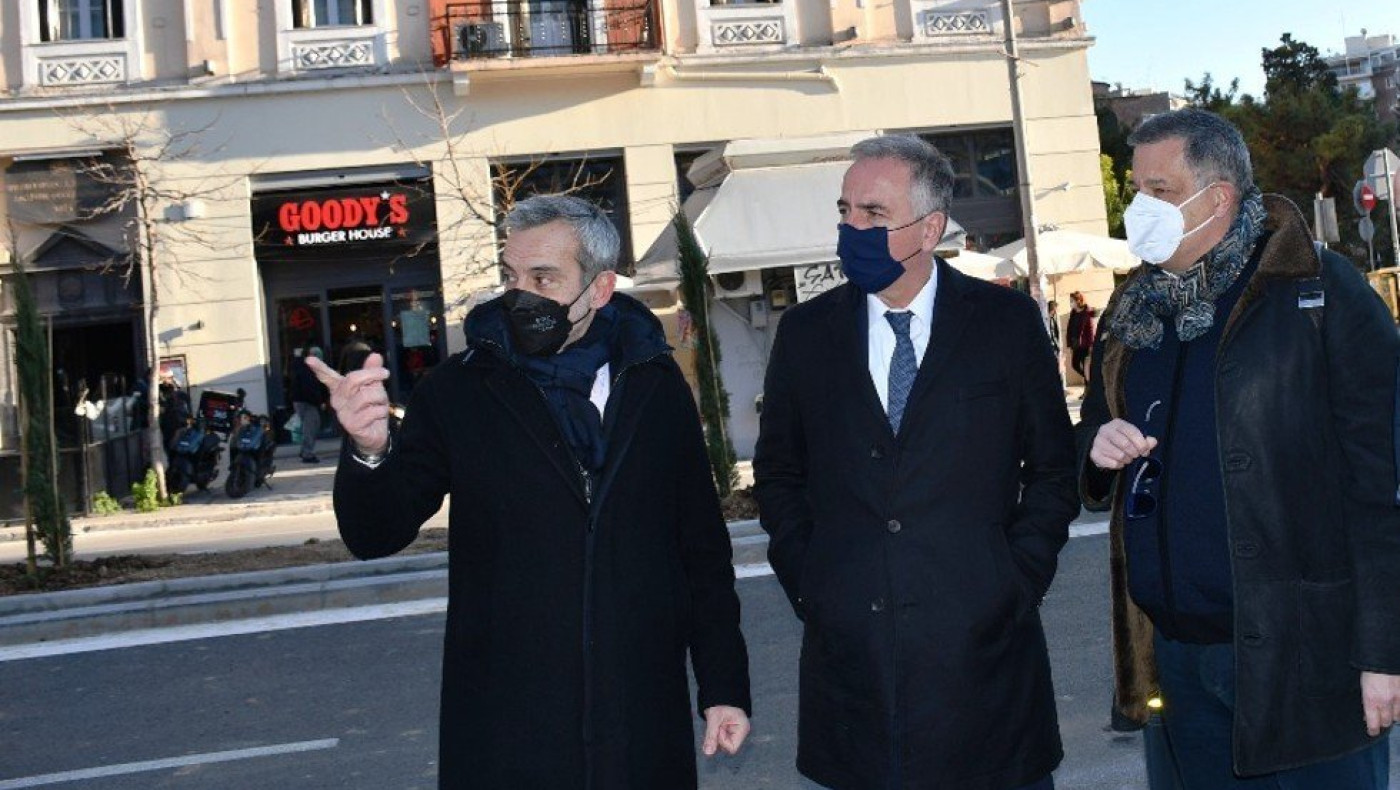 Στην Αγίας Σοφίας Καλαφάτης – Ζέρβας – Ταχιάος: “Φεύγουν οι λαμαρίνες – Ανασαίνει η πόλη”