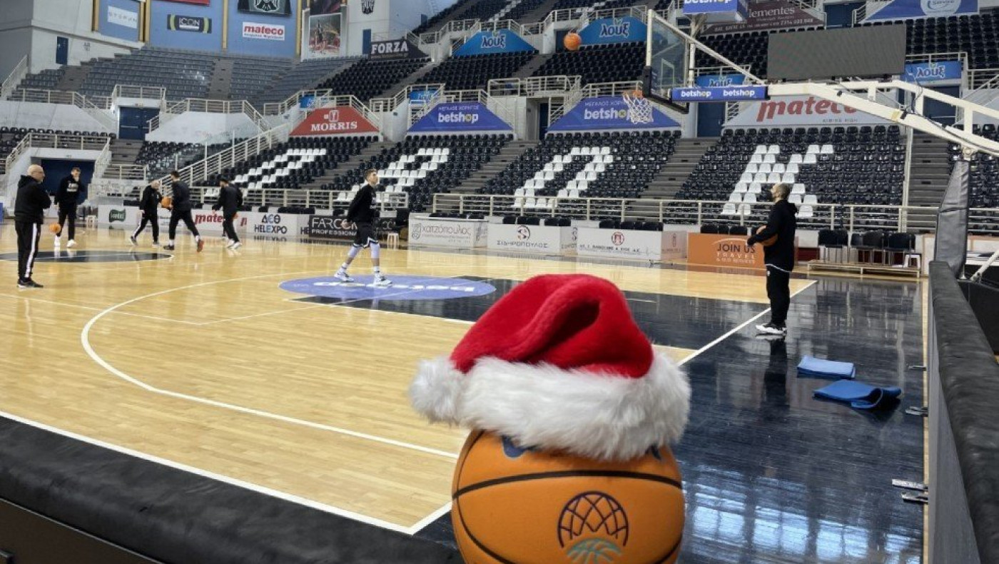 ΠΑΟΚ: Χριστουγεννιάτικο... ρεβεγιόν στο παρκέ