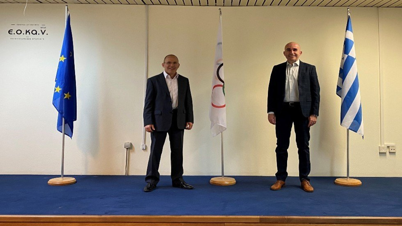 Επίσκεψη του προέδρου της Κυπριακής Αρχής Αντι-Ντόπινγκ Δρ Μιχάλη Πέτρου στην Αθήνα