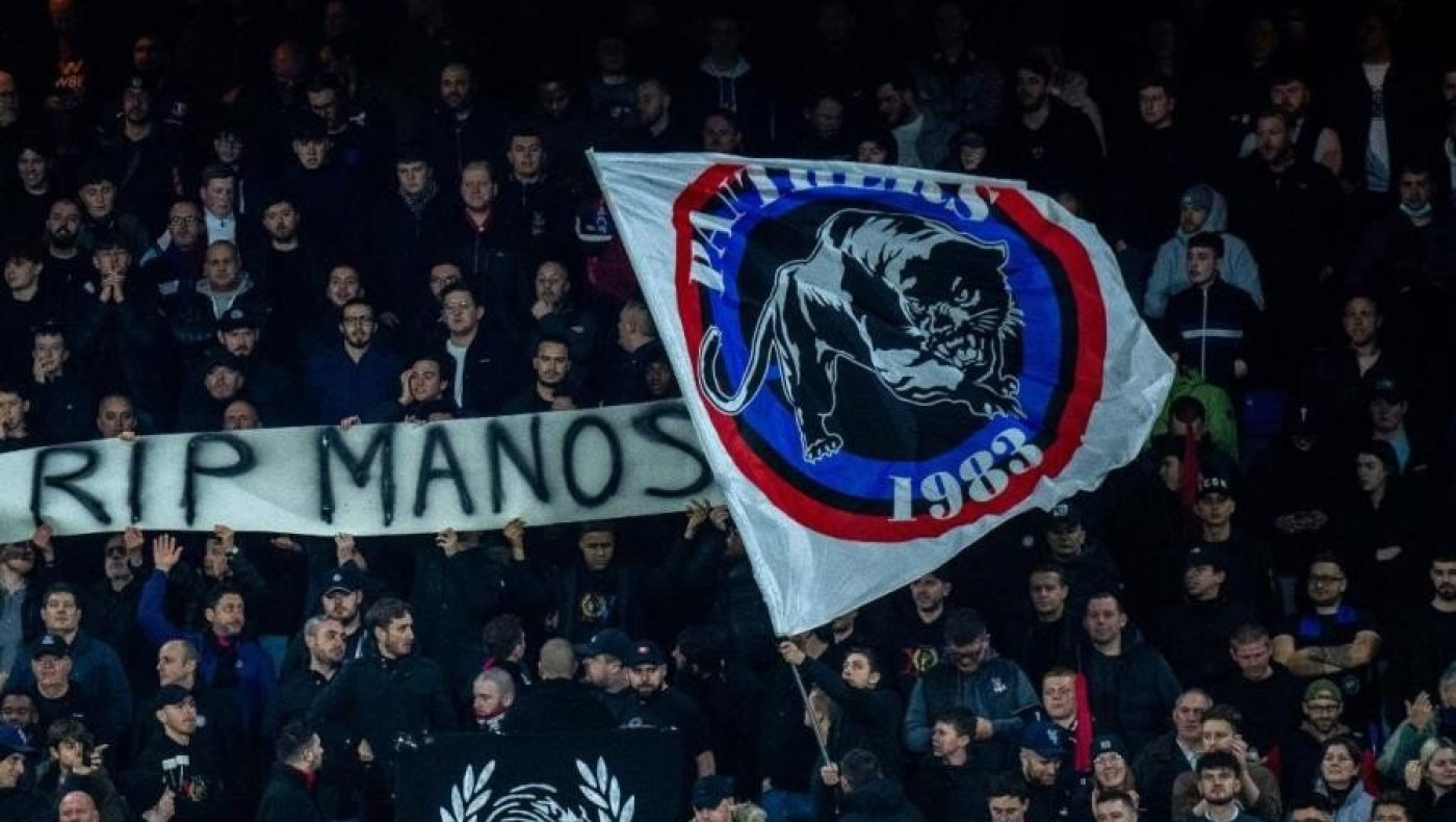 Οι φίλοι της Κρίσταλ Πάλας «αποχαιρέτισαν» τον αδικοχαμένο οπαδό του Πανιωνίου