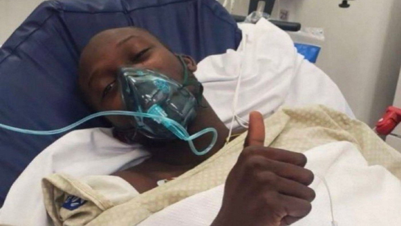 Ουσμάν Κουλιμπαλί: Η φωτογραφία του στο κρεβάτι του νοσοκομείου
