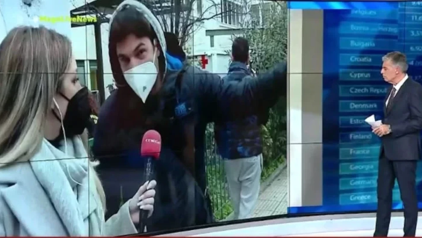 Ευαγγελάτος-MEGA: Νεαρός τα… έχωσε στην Κυβέρνηση παρεμβαίνοντας On Air!