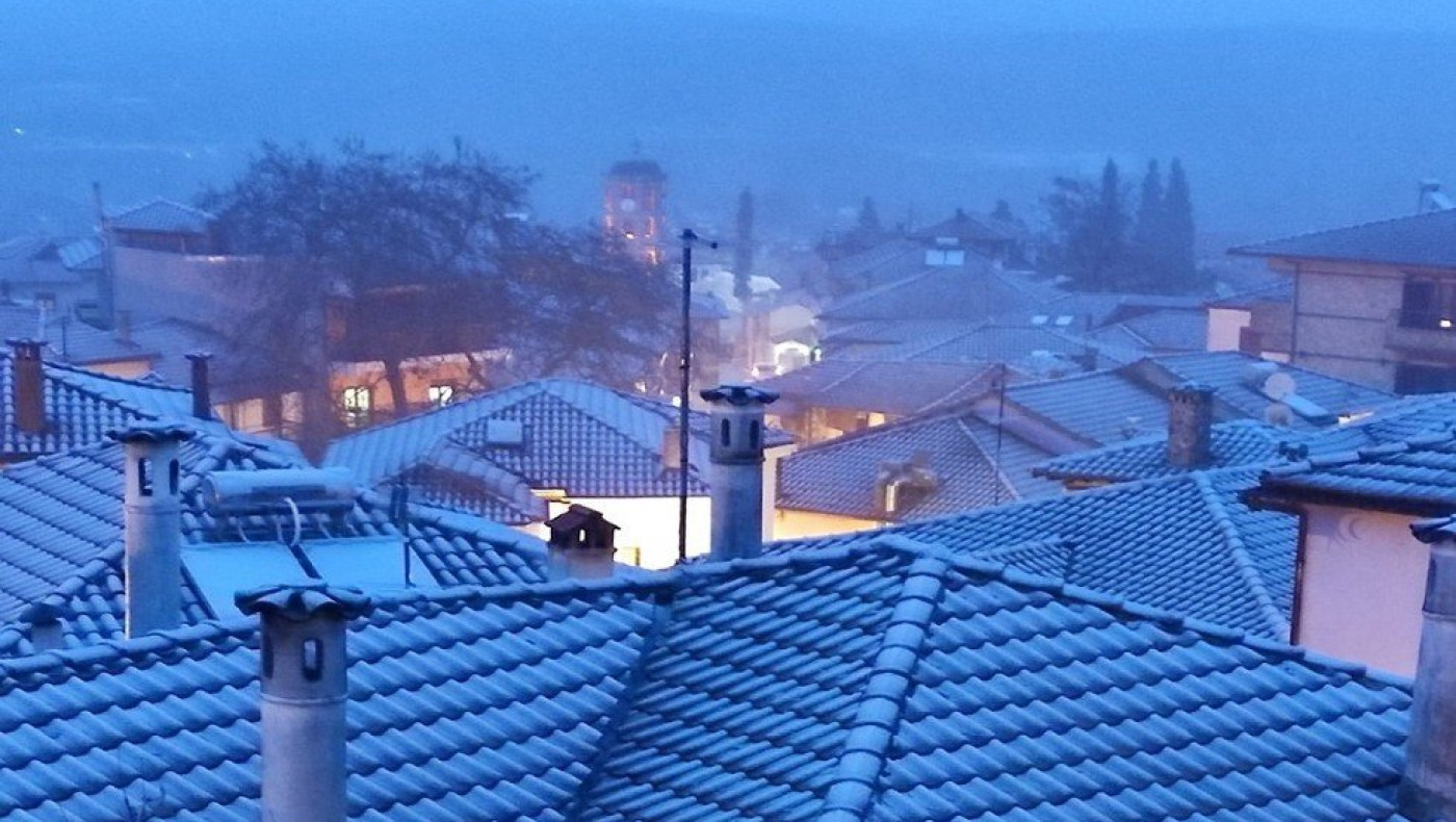 Υπέροχες εικόνες από τη χιονισμένη, ορεινή Χαλκιδική!