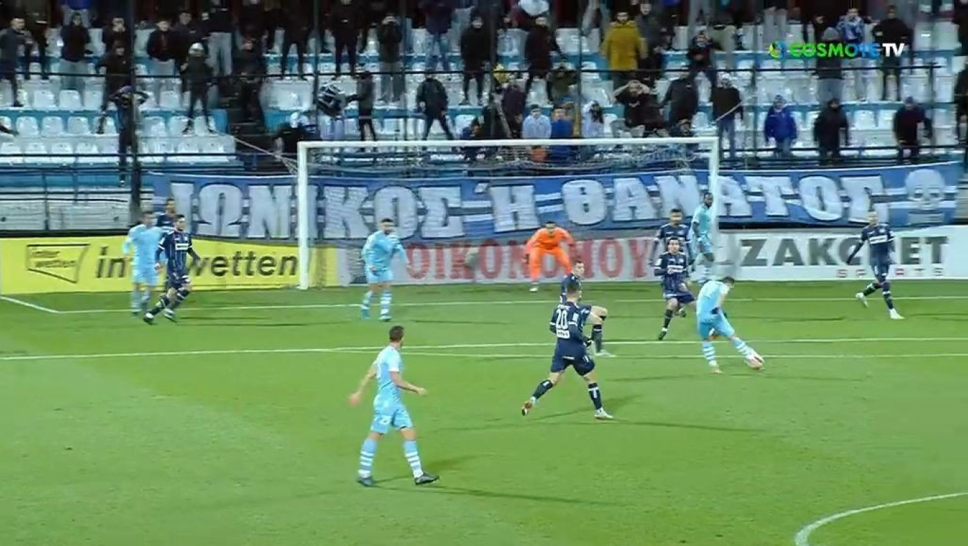 Το υπέροχο γκολ του Κάνιας εναντίον του Ατρόμητου (vid)