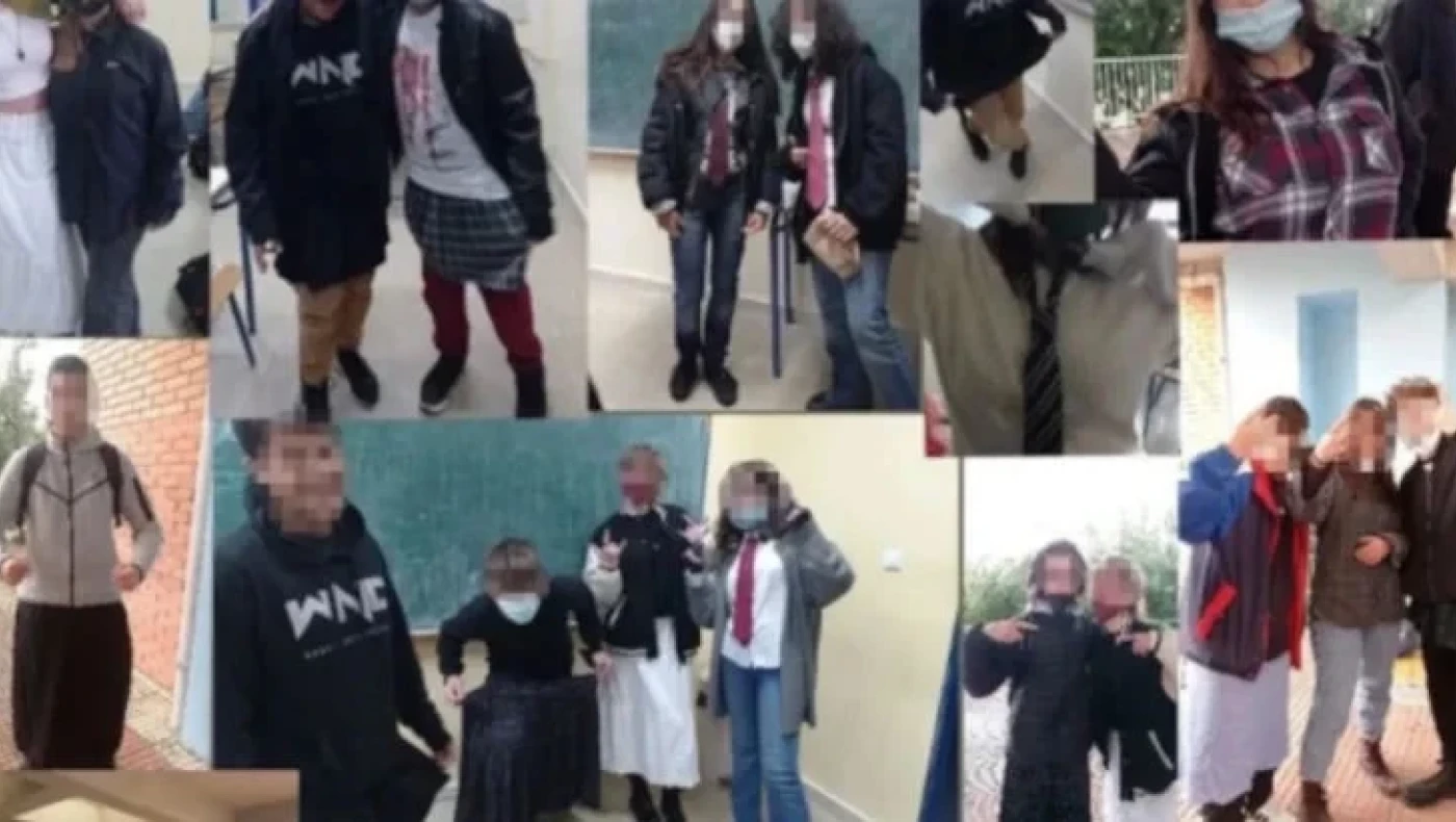 Ίλιον: Στο πλευρό του 12χρονου μαθητή με τη φούστα και ο Σύλλογος Γονέων