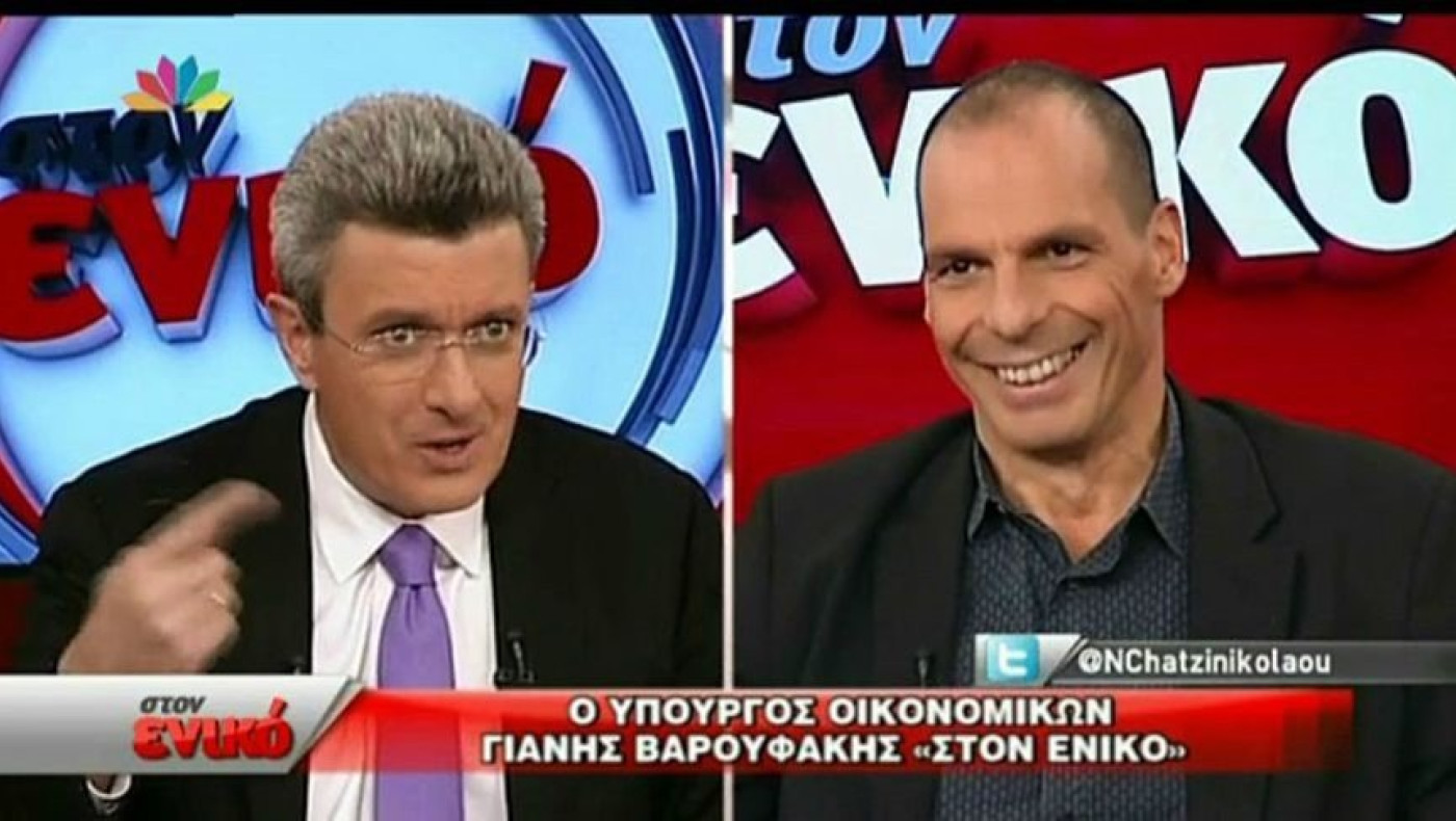 «Ξεκατίνιασμα» στο twitter Χατζηνικολάου-Βαρουφάκη