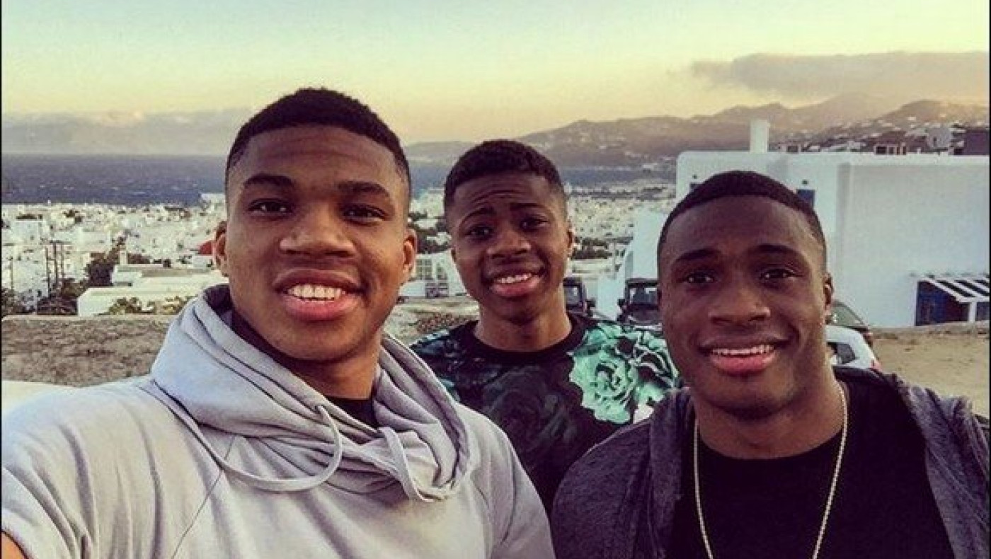 Στη Μύκονο οι Αντετοκούνμπο