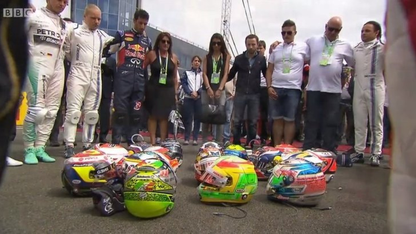 Ενός λεπτού σιγή στη μνήμη του Μπιανκί (Vid)