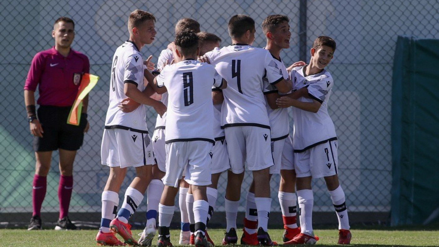 Μόνη πρώτη η Κ15 του ΠΑΟΚ