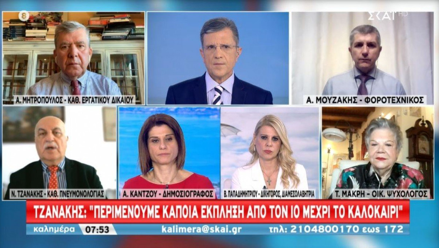 Τζανάκης: Περιμένουμε νέα μετάλλαξη του κορωνοϊού μέχρι το καλοκαίρι