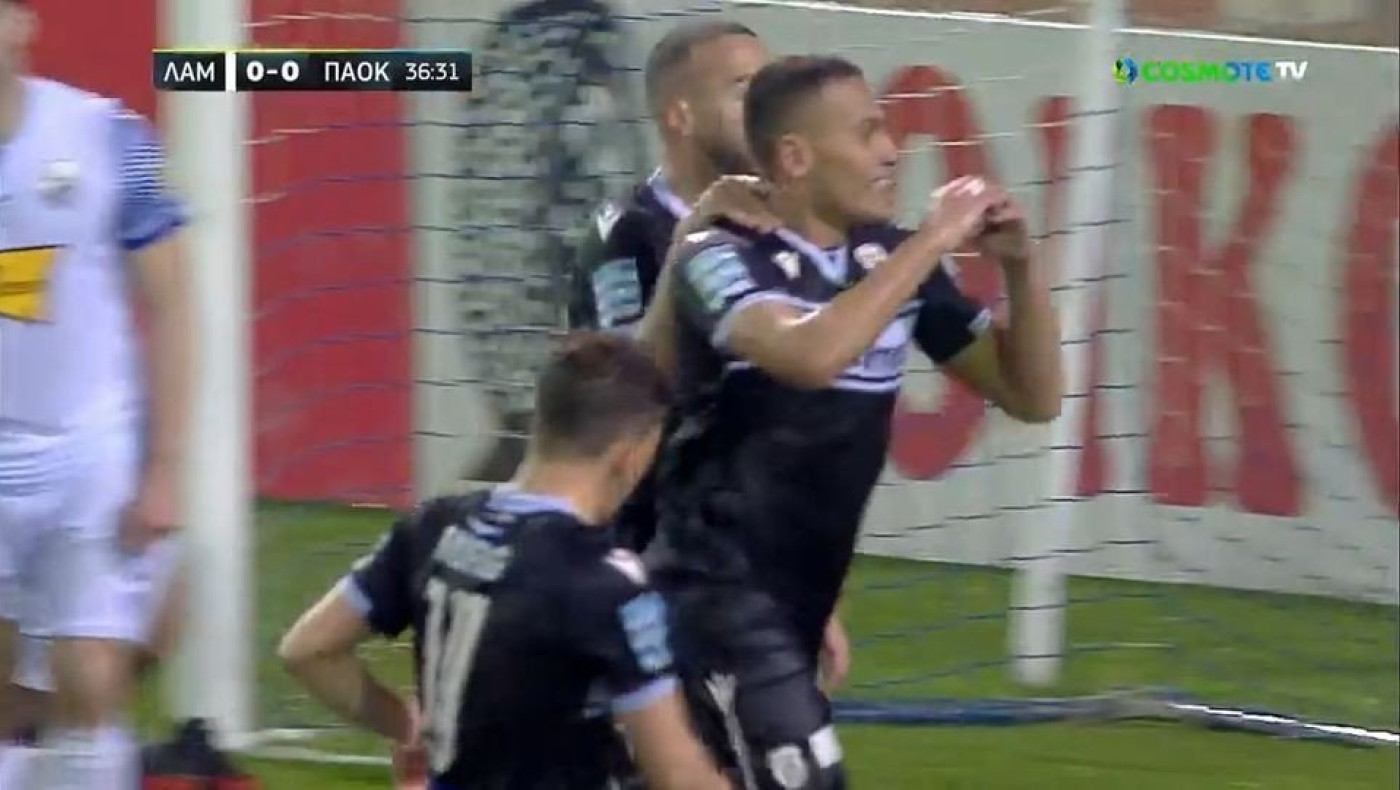 Αντεπίθεση του ΠΑΟΚ και 0-1 με Ζαμπά