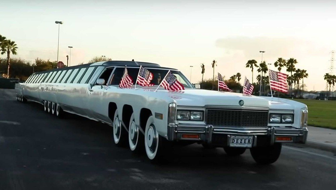 Επισκευάστηκε το μακρύτερο αυτοκίνητο στον κόσμο και τέθηκε ξανά σε λειτουργεία