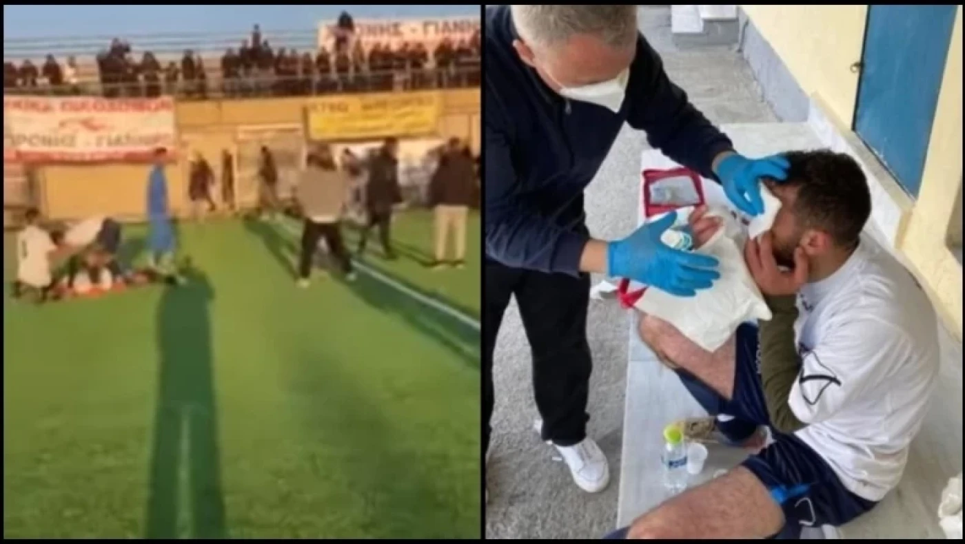 Δύο συλλήψεις για το άγριο ξύλο σε ποδοσφαιρικό αγώνα στην Θεσσαλονίκη