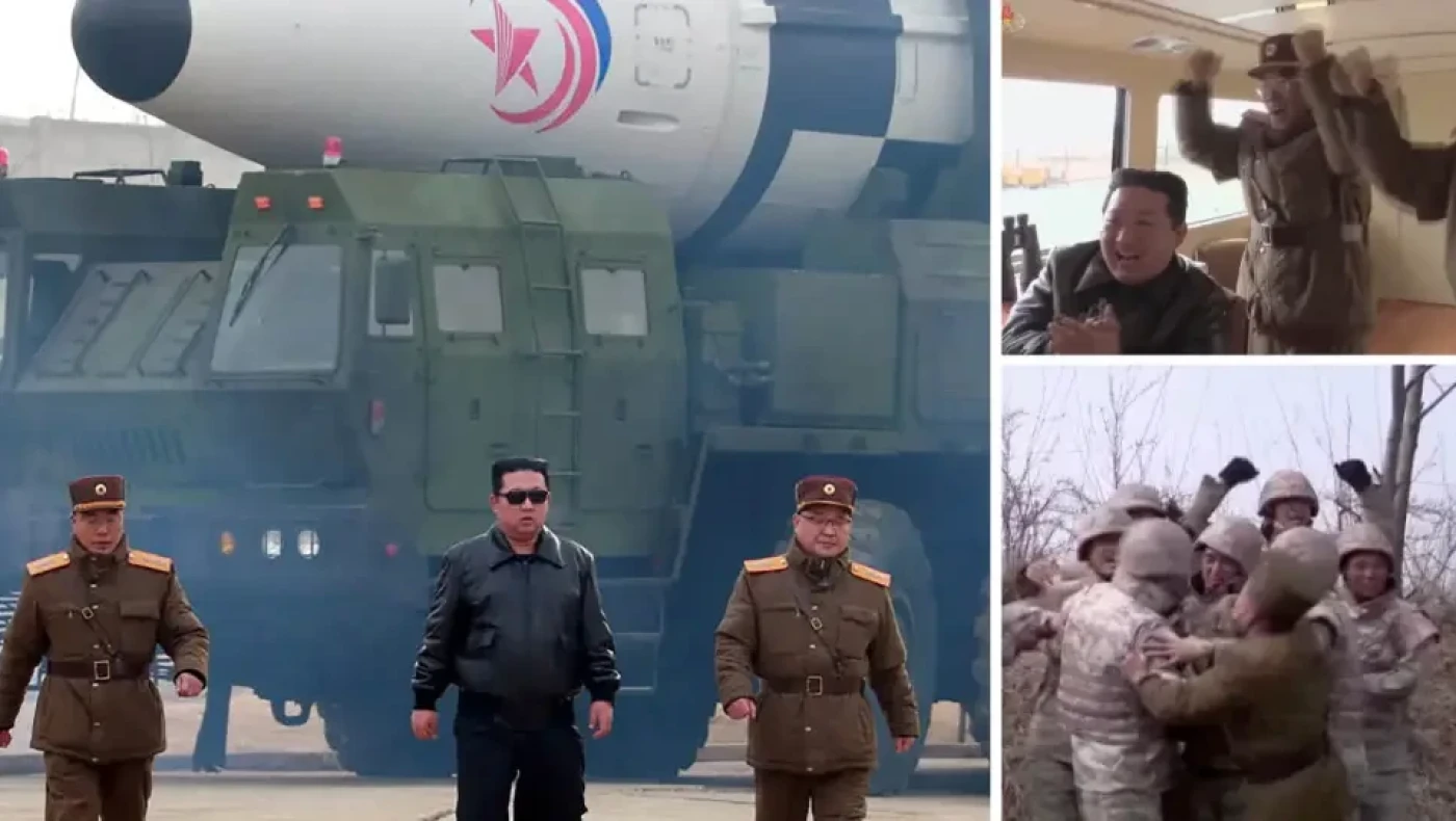 Βίντεο-ΕΠΟΣ: Ο Κιμ Γιονγκ Ουν δίνει εντολή για εκτόξευση πυραύλου και πανηγυρίζει