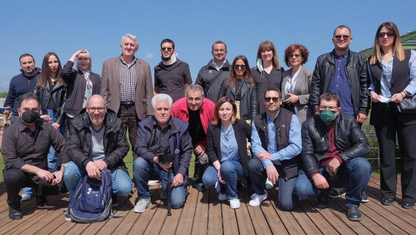 Παρουσίαση της διαδρομής του «Μαραθωνίου της Ιστορίας» - Βράβευση του Δημάρχου Πέλλας, Γρηγόρη Στάμκου