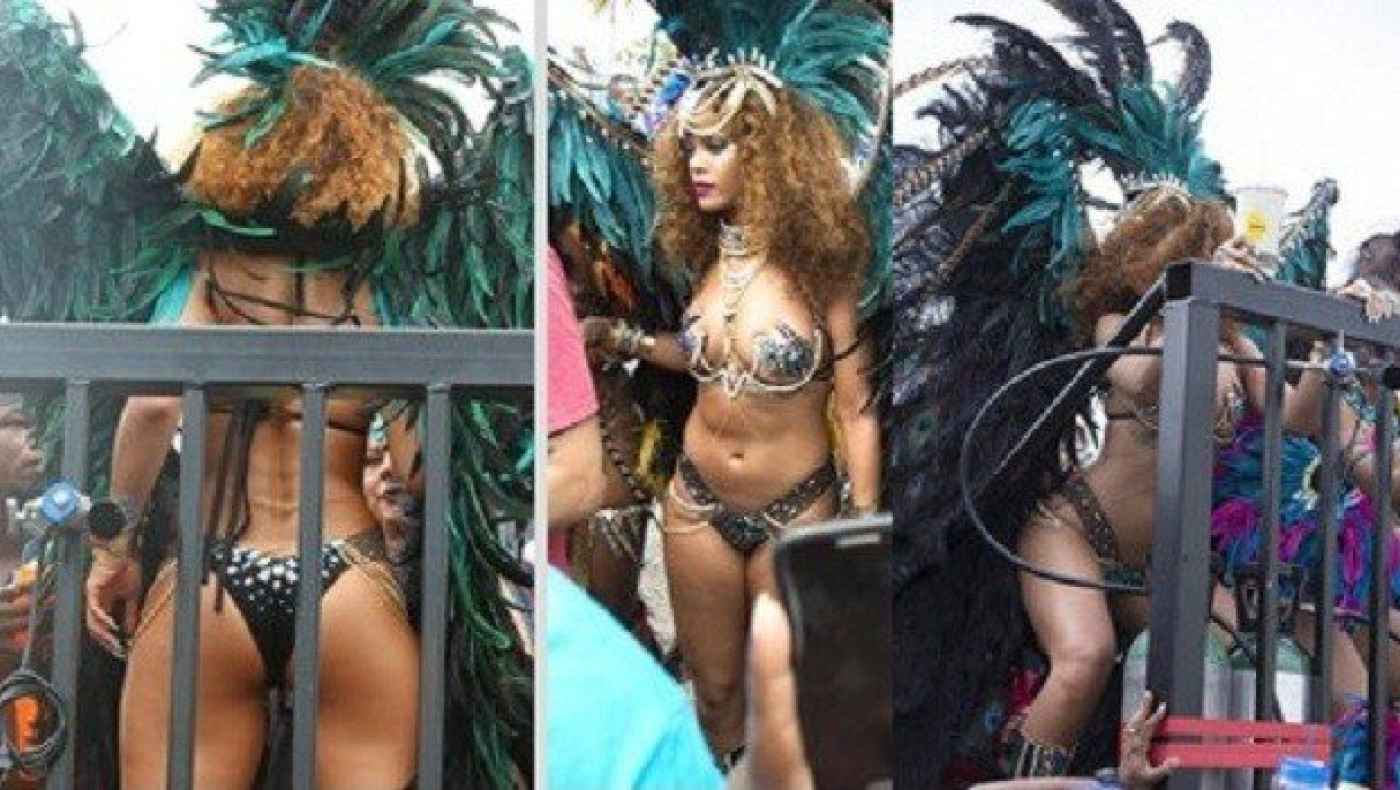 «Ξεσάλωσε» η Ριάνα (Pics+Vid)