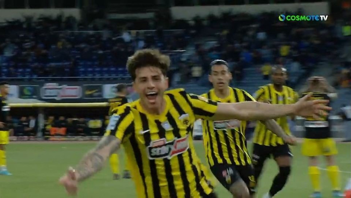 Το 1-1 της ΑΕΚ με τον Ρότα