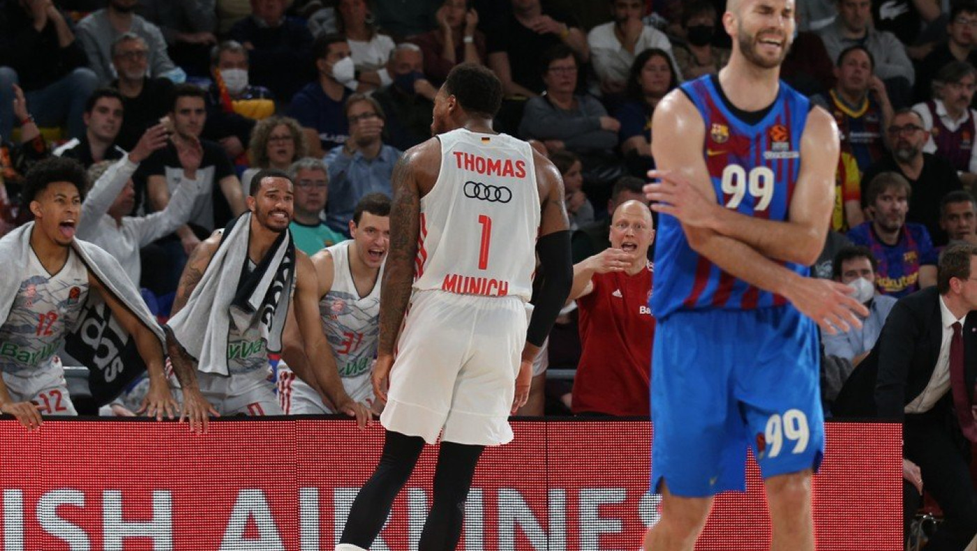 Ευρωλίγκα: Σοκ για την Μπαρτσελόνα, έκανε το 1-1 η Μπάγερν