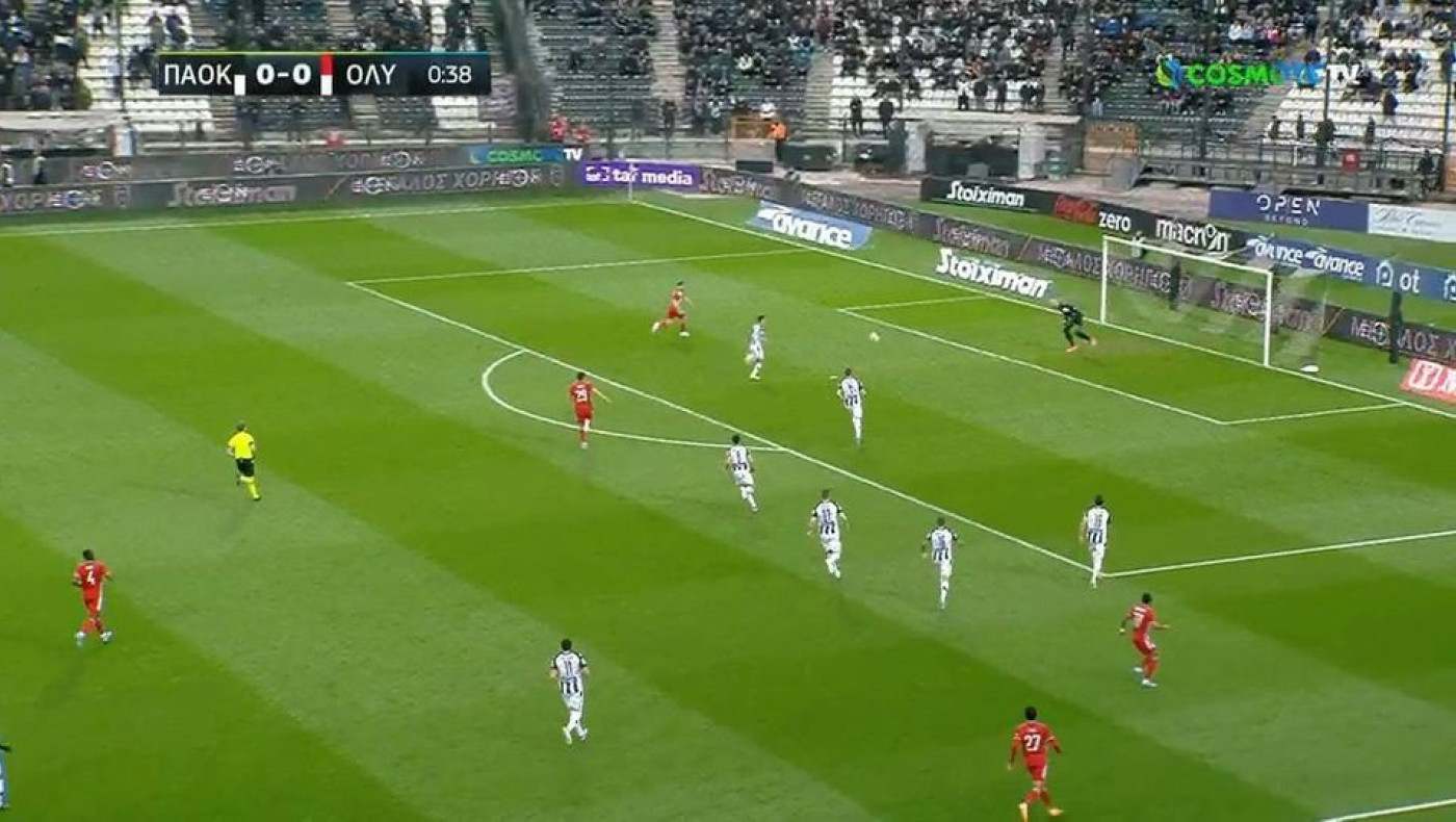 ΠΑΟΚ-Ολυμπιακός: Οι φάσεις της λευκής ισοπαλίας στην Τούμπα