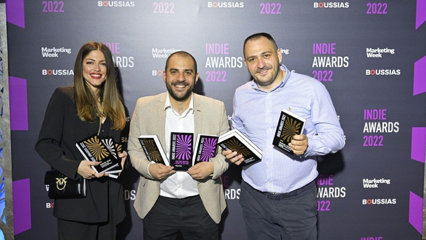 Βest Indie Agency Of The Year για δεύτερη συνεχή χρονιά