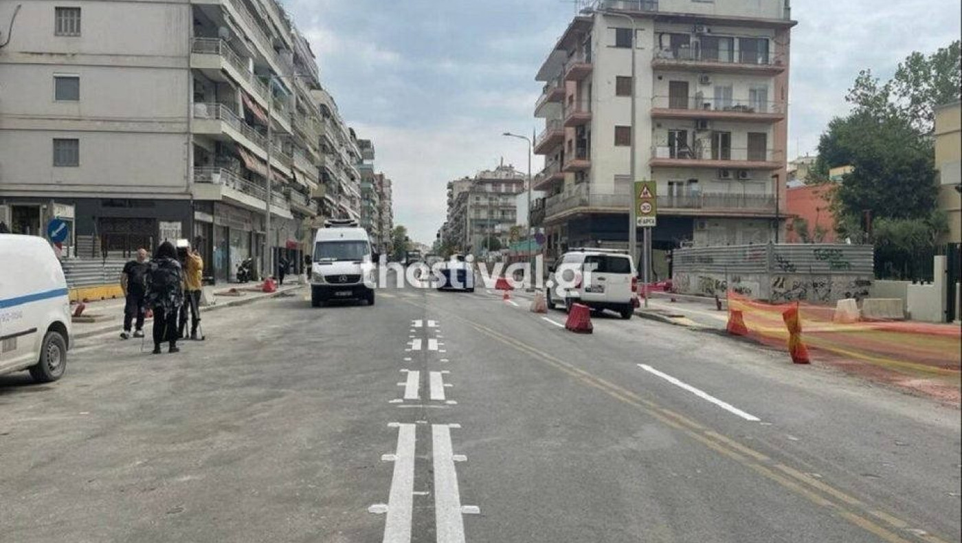 Θεσσαλονίκη: Αποκαταστάθηκε η Δελφών στην Ανάληψη μετά από 13 χρόνια