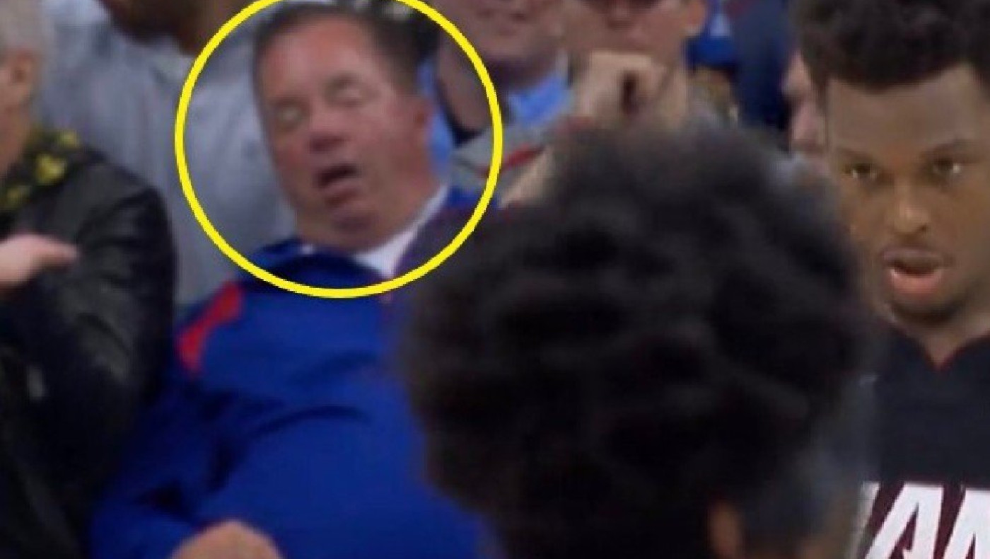 Απίστευτο: Πήγε να δει το Σίξερς-Μαϊάμι Χιτ και... αποκοιμήθηκε