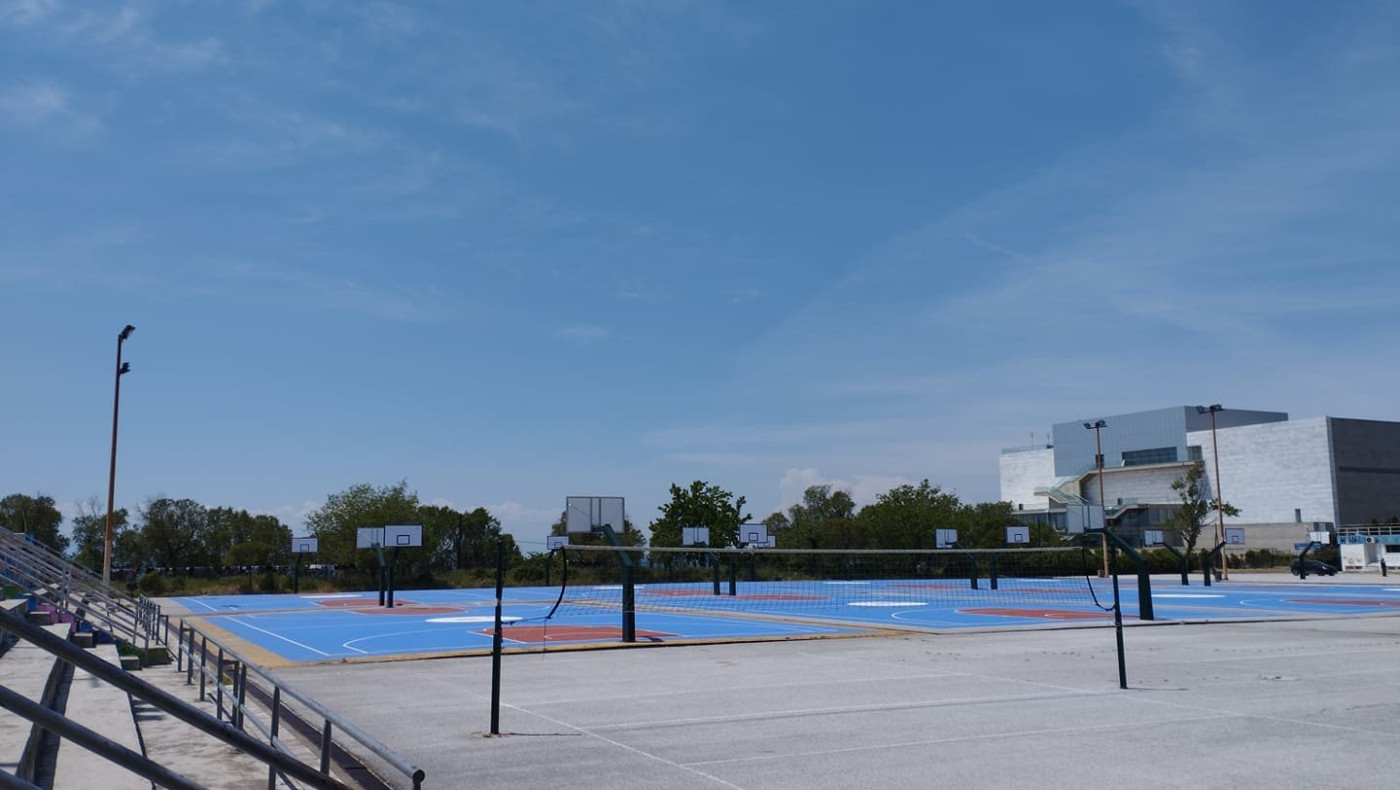 Συνεχίζονται τα έργα στο Ποσειδώνιο (pics)