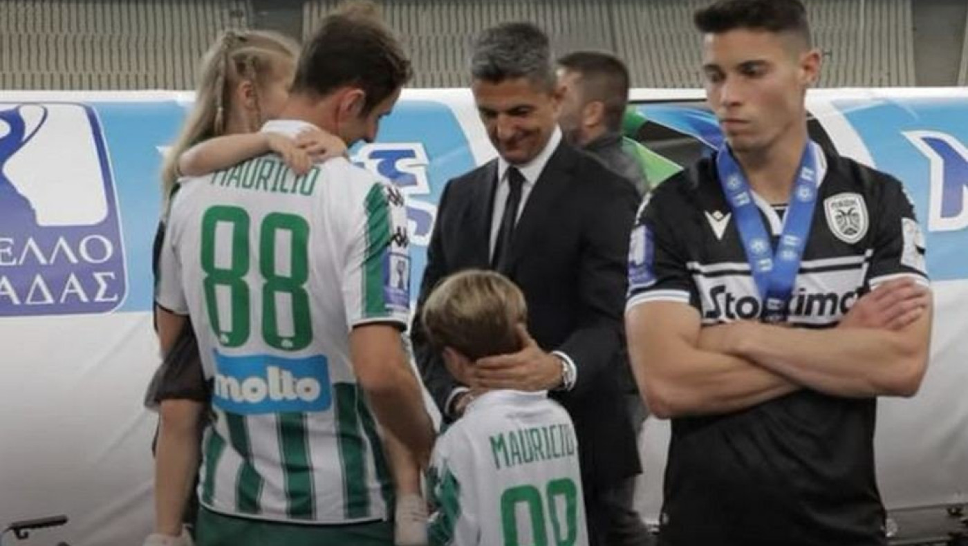 ΠΑΟΚ: Το «ζεστό» τετ-α-τετ Λουτσέσκου και Μαουρίτσιο