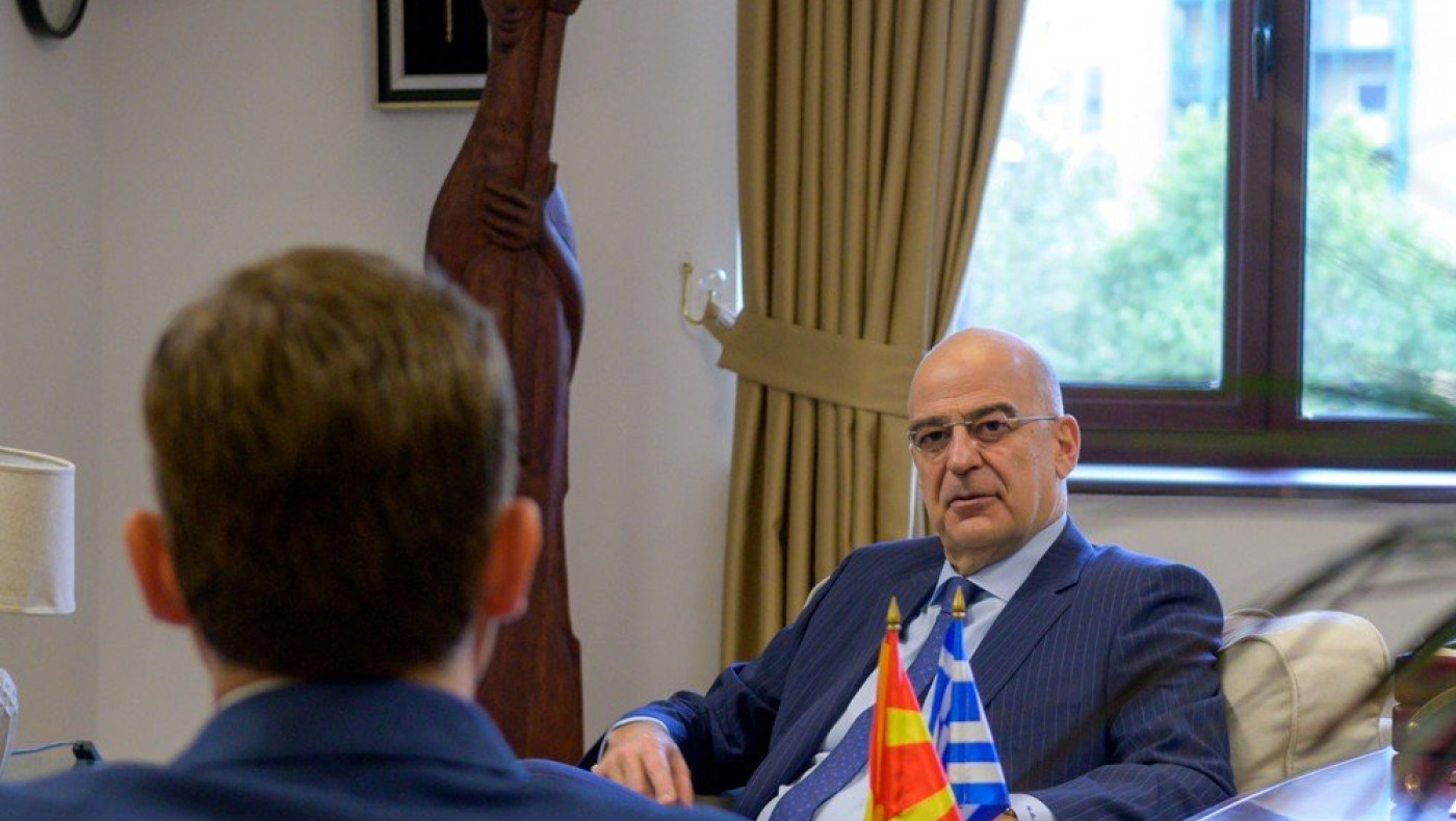 Δένδιας από Σκόπια: «Θα στηρίξουμε την ευρωπαϊκή προοπτική της χώρας με τη γνωστή αιρεσιμότητα»