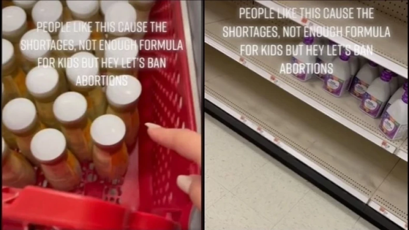 Δύο γυναίκες μαλώνουν σε σούπερ μάρκετ των ΗΠΑ επειδή η μία άδειασε όλο το ράφι με το βρεφικό γάλα