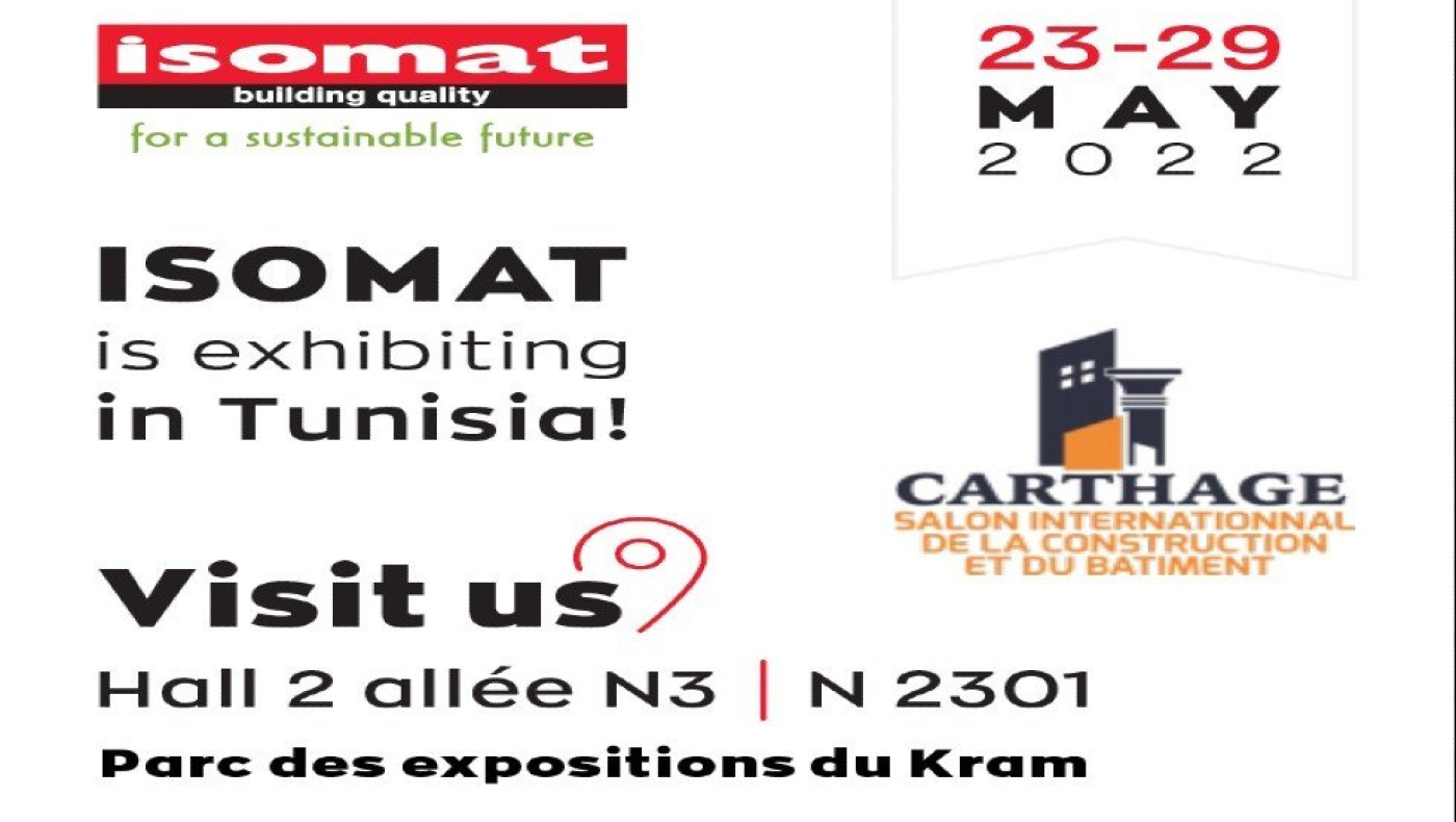 Σε έκθεση της Τυνησίας η ISOMAT