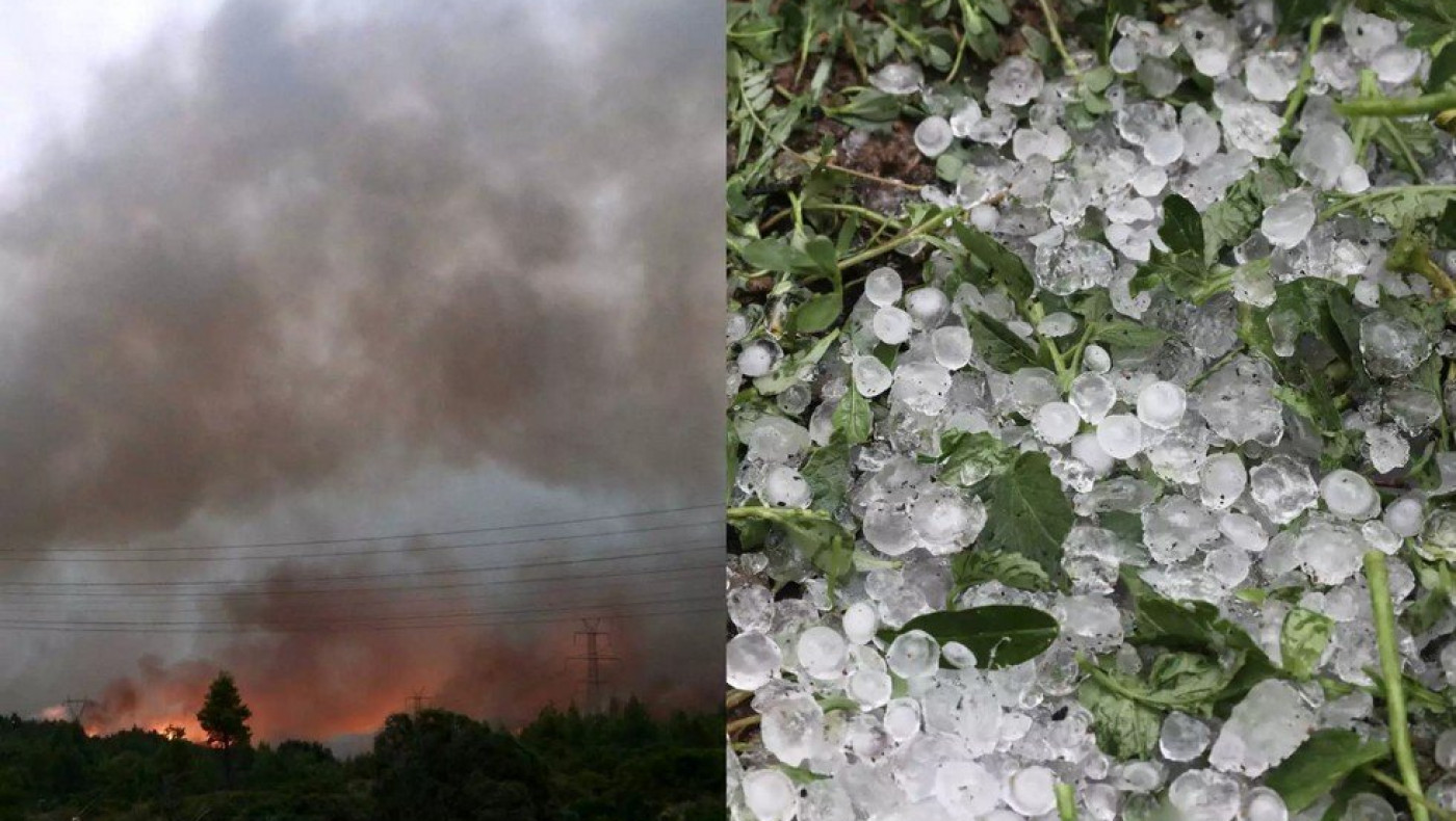 Καιρός: Έρχονται επικίνδυνες «πυρομετεωρολογικές» συνθήκες – Πού θα πέσει χαλάζι