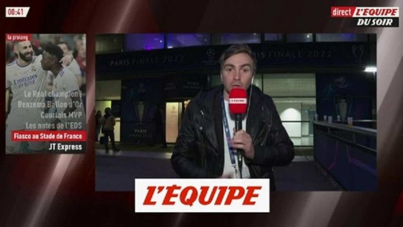 Θύμα ξυλοδαρμού από οπαδούς της Λίβερπουλ δημοσιογράφος της L’ Equipe