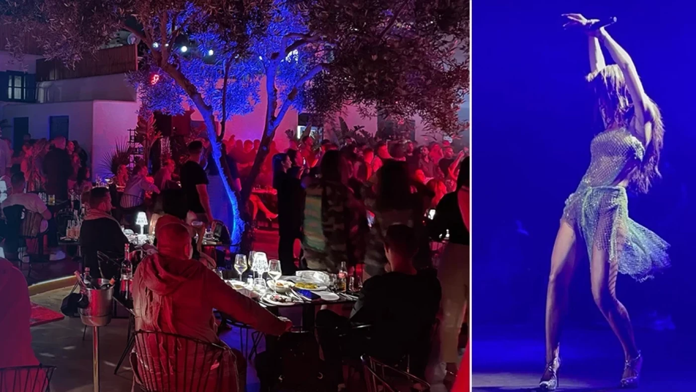 Μύκονος: Αποθεώθηκε η Ελένη Φουρέιρα στο live της